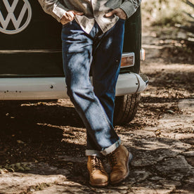 The Slim Jean in 3 Month Rinse Selvage: Alternate Image 4
