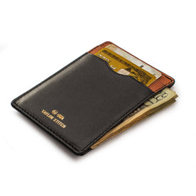 The Minimalist Wallet in Black: Alternate Image 2