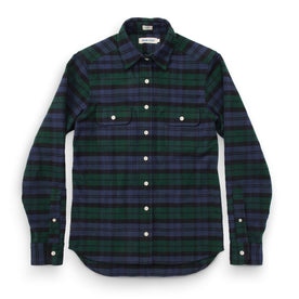 The Sierra Shirt in Blackwatch Plaid - featured image