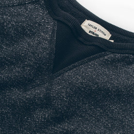 The Crew in Charcoal Fleck Fleece: Alternate Image 1