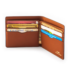 The Minimalist Billfold Wallet in Brown: Alternate Image 2