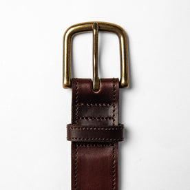 The Stitched Belt in Espresso: Alternate Image 2