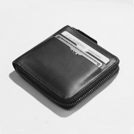 The Zip Wallet in Navy: Alternate Image 2