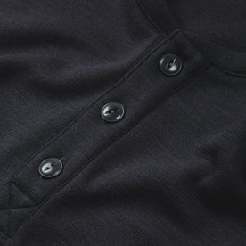 The Merino Henley in Charcoal: Alternate Image 5