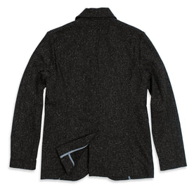 The Telegraph Jacket in Charcoal Tweed Herringbone: Alternate Image 2
