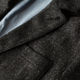 The Telegraph Jacket in Charcoal Tweed Herringbone: Alternate Image 1