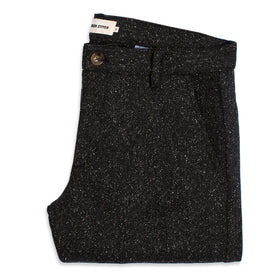 The Telegraph Trouser in Charcoal Tweed Herringbone: Featured Image