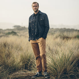 The Slim Chino in Organic British Khaki - featured image