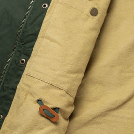 The Harris Jacket in Forest Dry Wax: Alternate Image 10