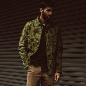 The Ojai Jacket in Arid Camo Dry Wax - featured image