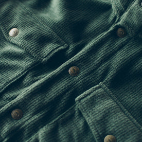 The Pack Pullover in Olive Polartec Fleece: Alternate Image 5