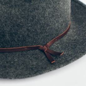 The Luke Fedora in Grey: Alternate Image 4