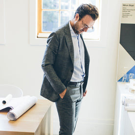 The Telegraph Jacket in Charcoal: Alternate Image 1