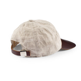 The Sun Cap in Natural Linen: Alternate Image 4