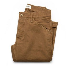 The Camp Pant in British Khaki Moleskin - featured image