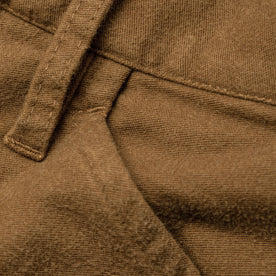 The Camp Pant in British Khaki Moleskin - featured image