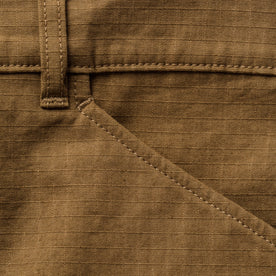 The Camp Short in British Khaki Ripstop: Alternate Image 7