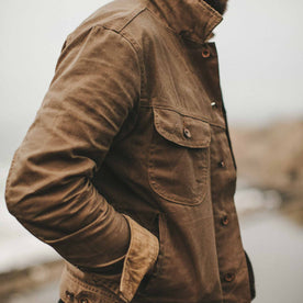 The Long Haul Jacket in Field Tan Waxed Canvas - featured image