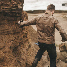 The Long Haul Jacket in Field Tan Waxed Canvas: Featured Image