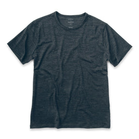 The Antoni Tee in Heather Black: Featured Image