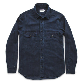 The Maritime Shirt Jacket in Sea Washed Indigo: Alternate Image 6