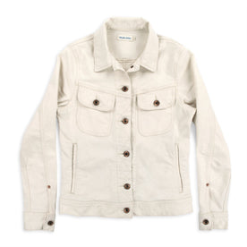 The Pacific Jacket in Natural Denim: Featured Image