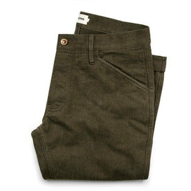 The Camp Pant in Heather Olive Twill - featured image