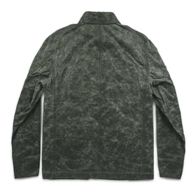 The Project Jacket in Olive Beeswaxed Canvas: Alternate Image 2