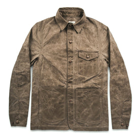 The Project Jacket in Field Tan Beeswaxed Canvas: Featured Image