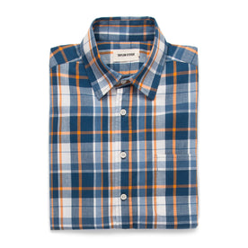 The Short Sleeve California in Blue Madras: Alternate Image 6