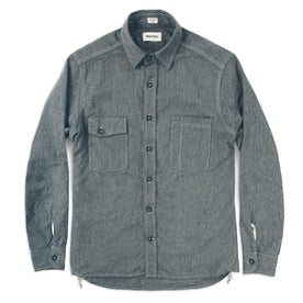The Utility Shirt in Salt & Pepper Chambray