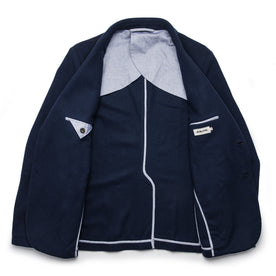 The Telegraph Jacket in Navy Boiled Wool: Alternate Image 8