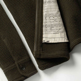 The Coit Jacket in Olive Waffle: Alternate Image 9