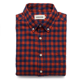 The Jack in Brushed Navy Buffalo Check - featured image