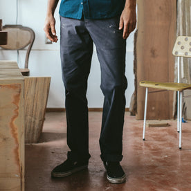 The Slim Chino in Organic Charcoal: Alternate Image 1