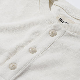 The Heavy Bag Henley in Natural: Alternate Image 5