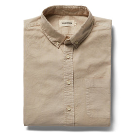 folded flatlay of The Jack in Natural Oxford