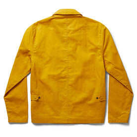 flatlay from the back of The Watts Jacket in Canary