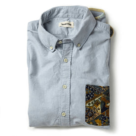 The Atelier and Repairs Jack in Washed Blue Oxford - featured image