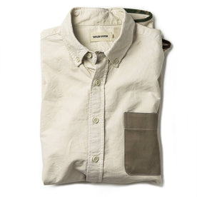 The Atelier and Repairs Jack in Washed White Oxford - featured image