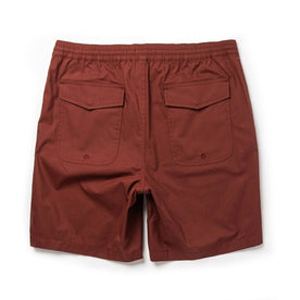flatlay of shorts from the back