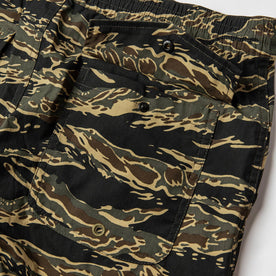 material shot of back pocket open