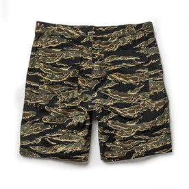 flatlay of shorts from the back