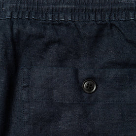 material shot of fabric on back