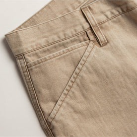 material shot of pocket detail