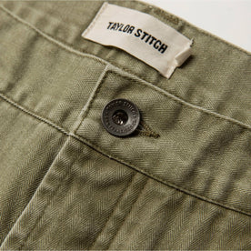 material shot of button