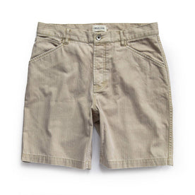 The Camp Short in Khaki Herringbone - featured image