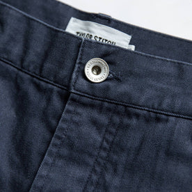 material shot of button