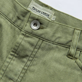 material shot of button