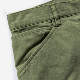 material shot of pocket detail